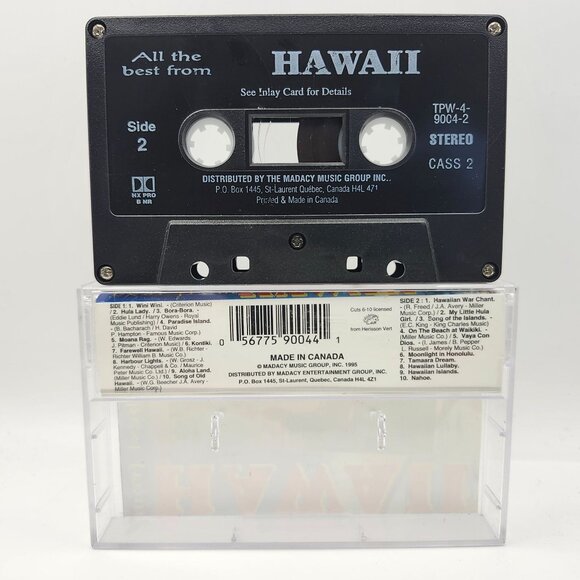 All The Best From Hawaii Double Cassette Madacy Canada Import - Picture 9 of 10